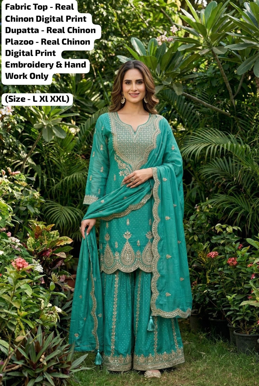 Designer Soniya Sky Blue