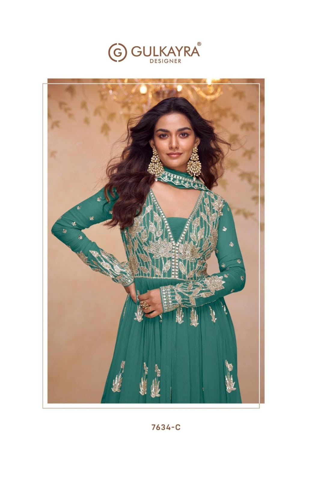 Gulkayra Designer Heer 7634 C - Image 2