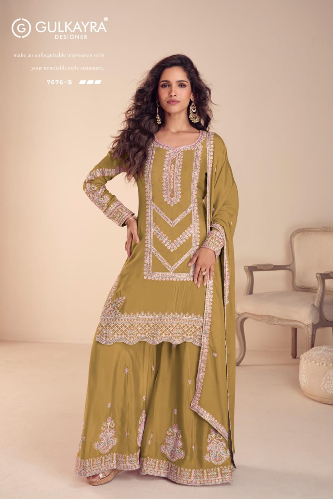 Gulkayra Designer Saachi 7676 B