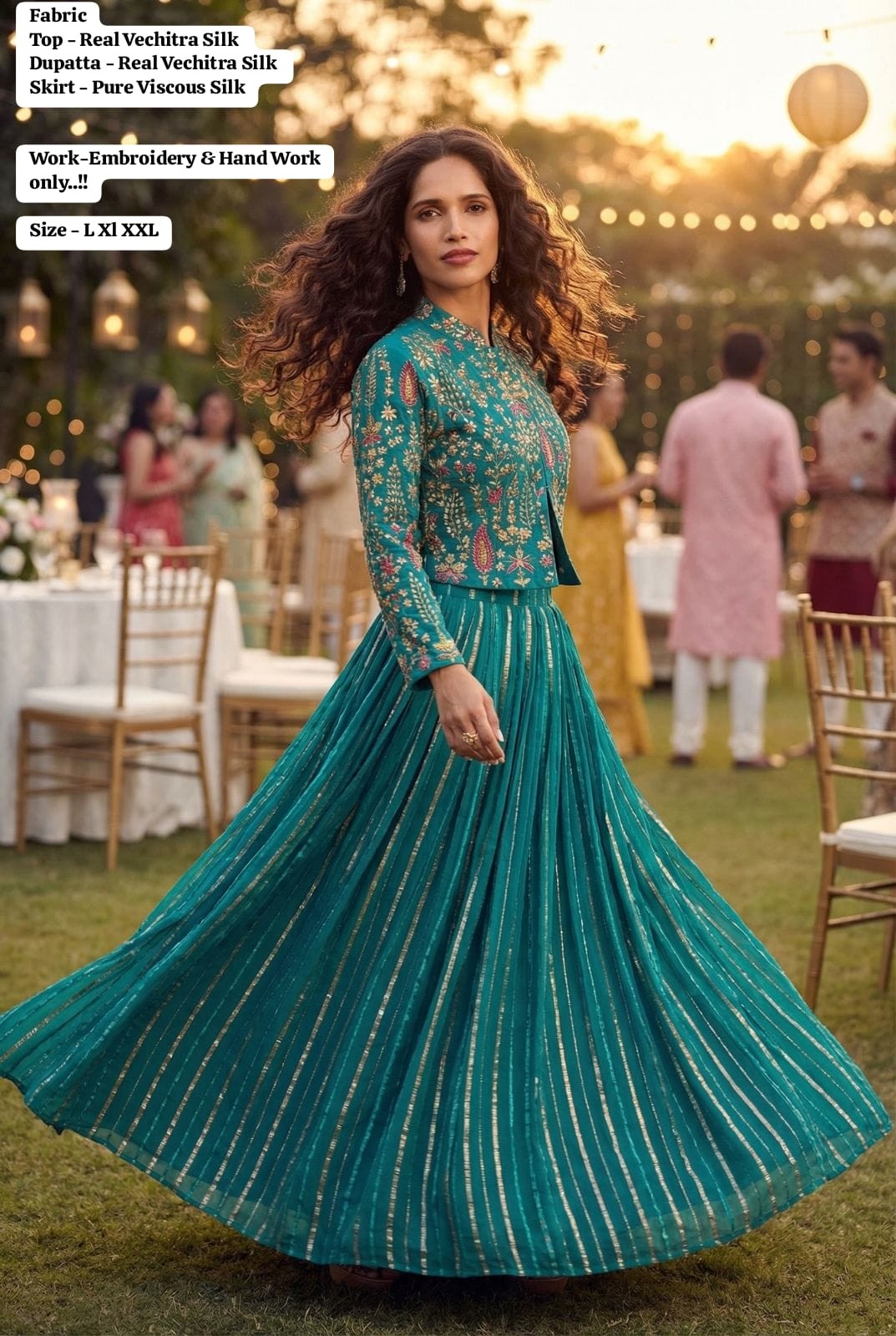 Top Skirt Blue - Image 2